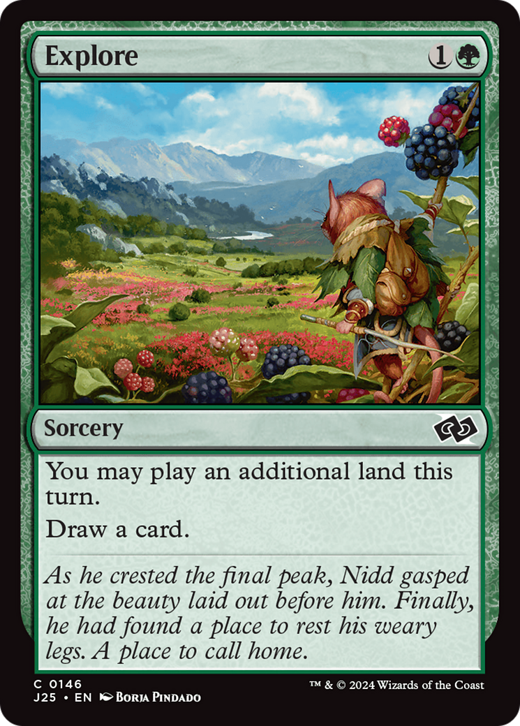 Explore (J25-146) [Foundations Jumpstart] MTG Single Wizards of the Coast