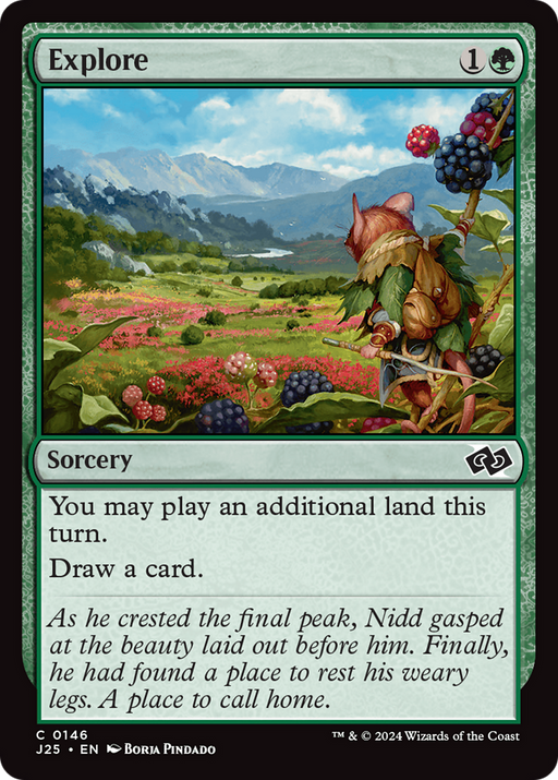 Explore (J25-146) [Foundations Jumpstart] MTG Single Wizards of the Coast