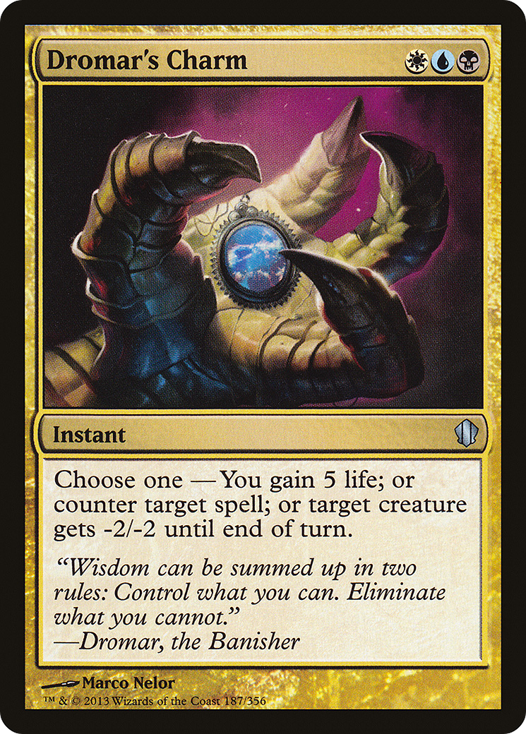 Dromar's Charm (C13-187) [Commander 2013] MTG Single Wizards of the Coast