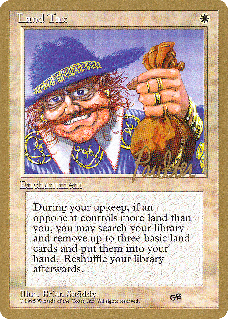 Land Tax (WCD-PP34SB) [Misc] Pro Tour Collector Set MTG Single Wizards of the Coast
