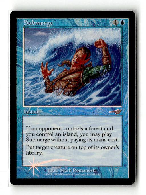 Submerge [Nemesis] Foil - Scan (LB-071) High End MTG Single Magic: The Gathering