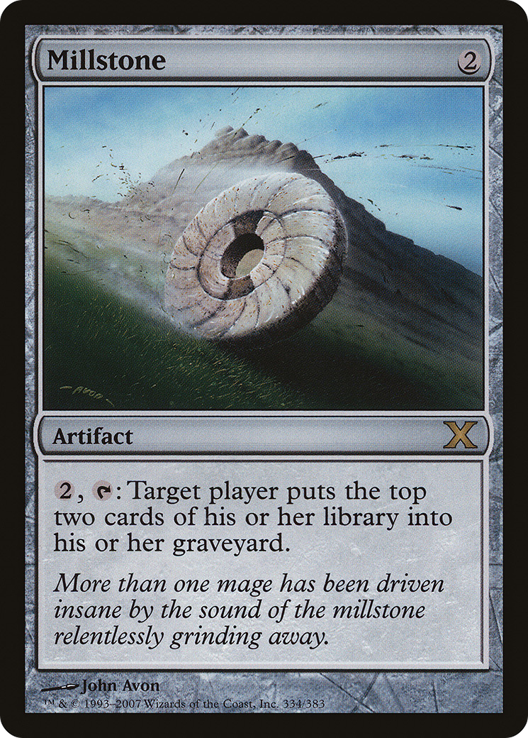 Millstone (10E-334) [Tenth Edition] Foil MTG Single Wizards of the Coast