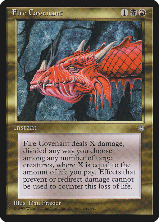 Fire Covenant (ICE-289) [Ice Age] MTG Single Wizards of the Coast