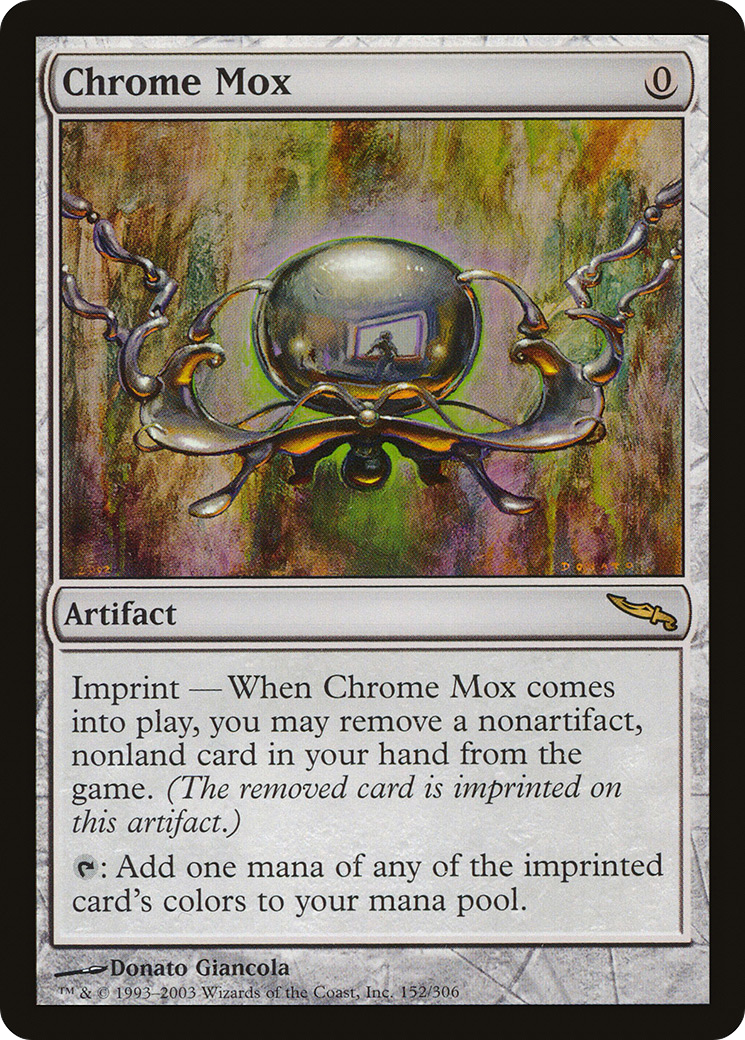 Chrome Mox (MRD-152) [Mirrodin] MTG Single Wizards of the Coast