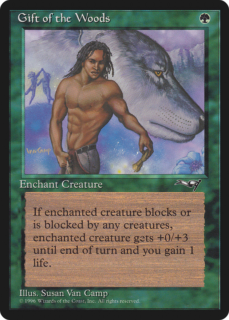 Gift of the Woods (ALL-92B) [Alliances] MTG Single Wizards of the Coast