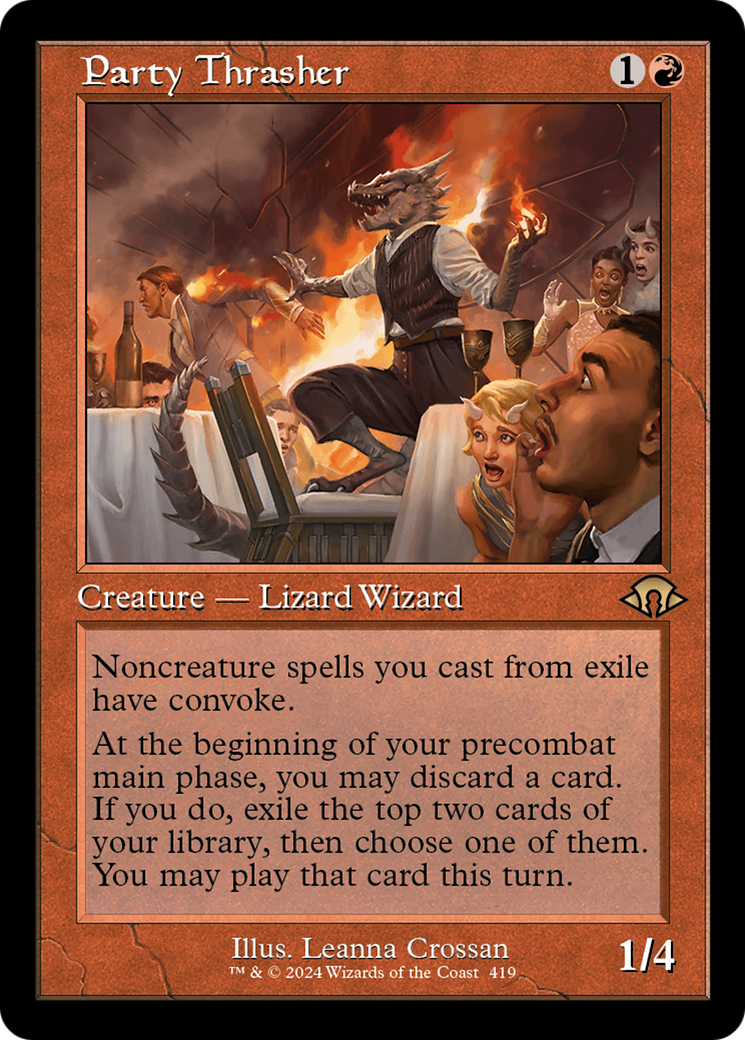 Party Thrasher (MH3-419) [Modern Horizons 3] MTG Single Modern Horizons 3