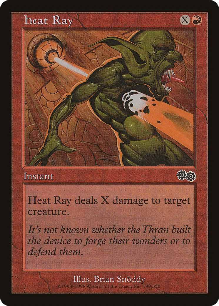 Heat Ray (USG-199) [Urza's Saga] MTG Single Wizards of the Coast