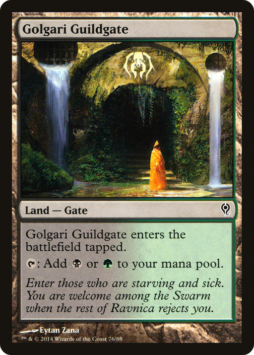 Golgari Guildgate (DDM-076) [Misc] Duel Decks: Jace vs. Vraska MTG Single Wizards of the Coast