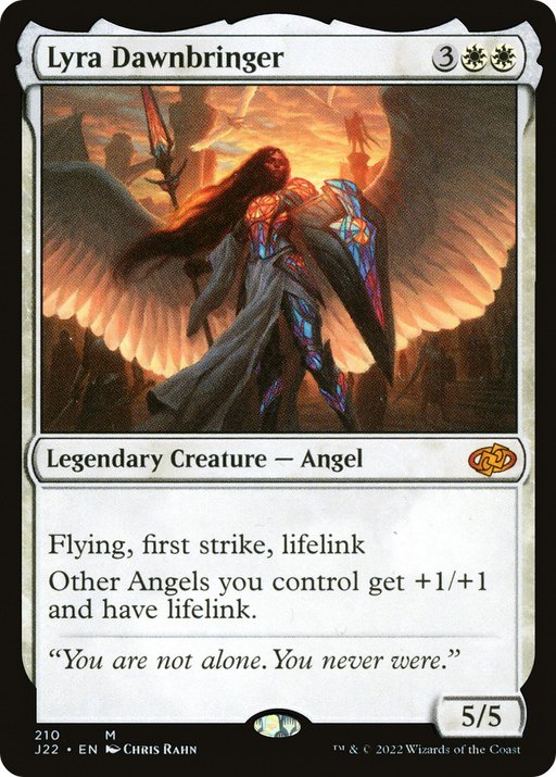 Lyra Dawnbringer (J22-210) [Jumpstart 2022] MTG Single Wizards of the Coast