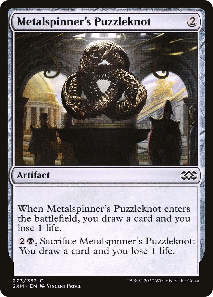 Metalspinner's Puzzleknot (2XM-273) [Double Masters] Foil MTG Single Wizards of the Coast