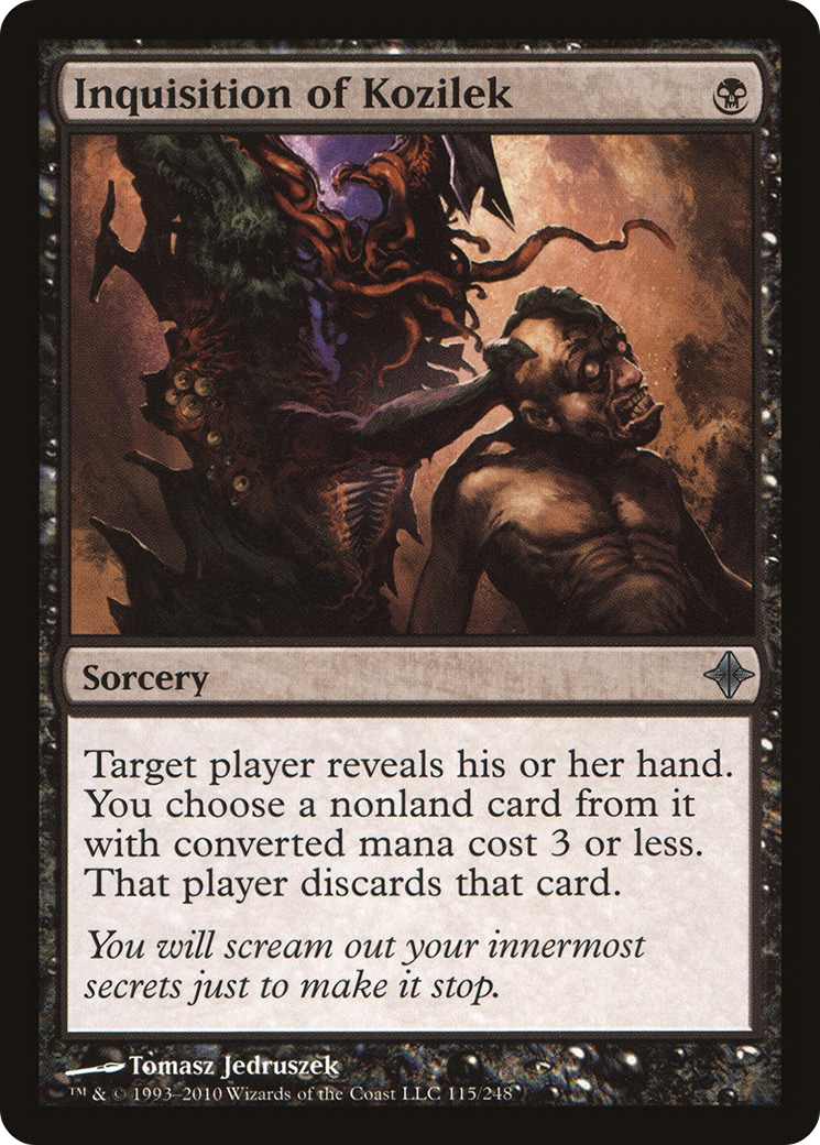 Inquisition of Kozilek (ROE-115) [Rise of the Eldrazi] MTG Single Wizards of the Coast