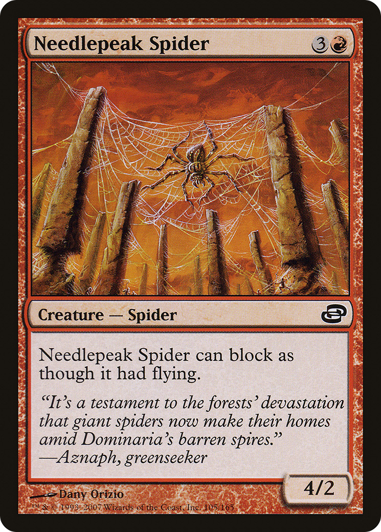 Needlepeak Spider (PLC-105) [Planar Chaos] MTG Single Planar Chaos