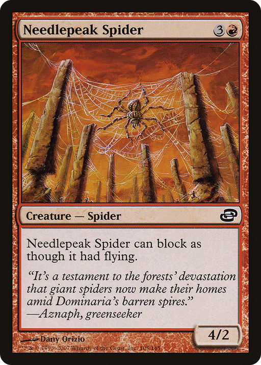 Needlepeak Spider (PLC-105) [Planar Chaos] MTG Single Planar Chaos