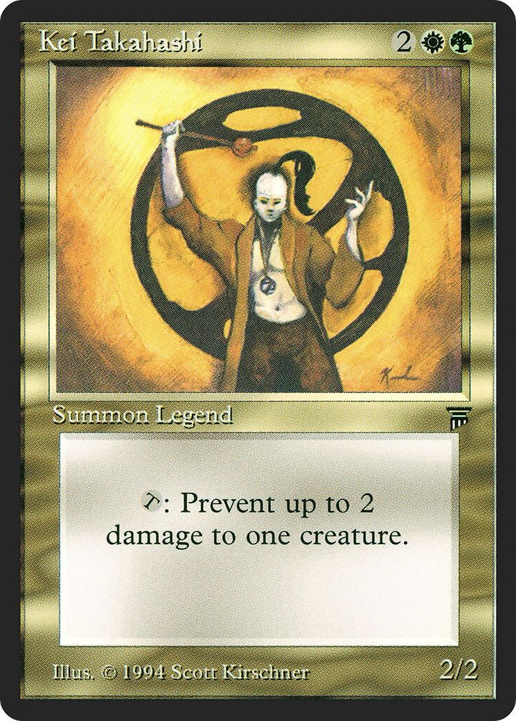 Kei Takahashi (LEG-) [Oldschool] Legends MTG Single Wizards of the Coast
