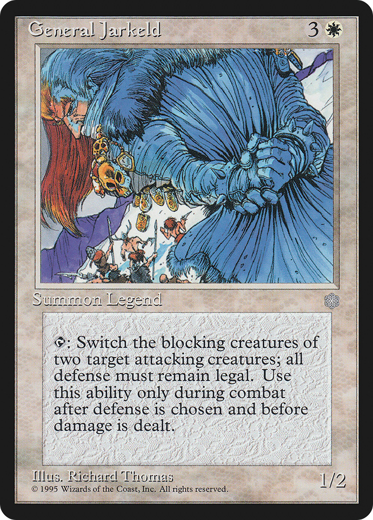 General Jarkeld [Ice Age] MTG Single Magic: The Gathering
