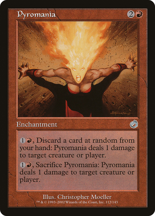 Pyromania (TOR-112) [Torment] MTG Single Wizards of the Coast
