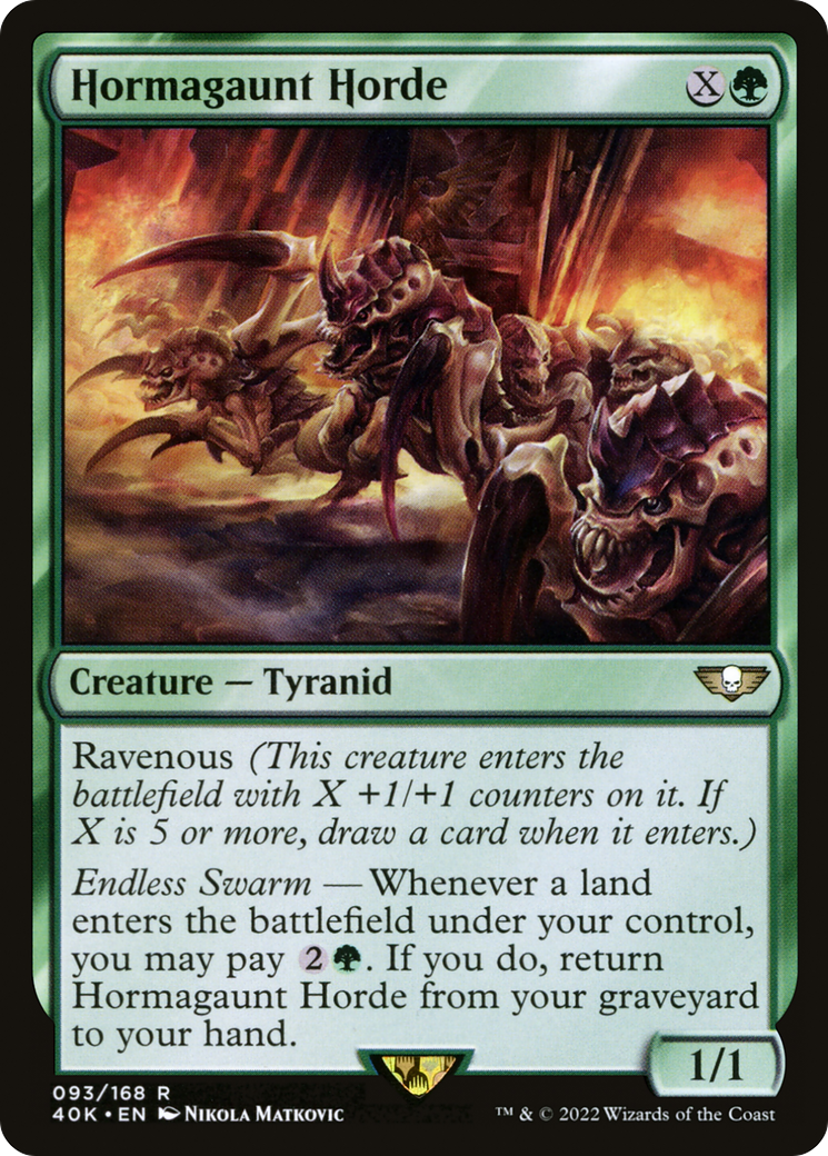 Hormagaunt Horde (40K-093) [Warhammer 40,000 Commander] MTG Single Wizards of the Coast