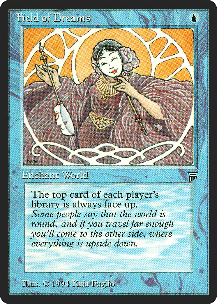 Field of Dreams (LEG-) [Oldschool] Legends MTG Single Wizards of the Coast
