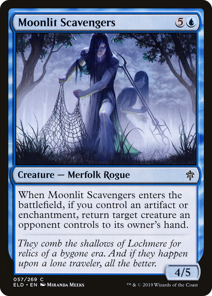 Moonlit Scavengers (ELD-057) [Throne of Eldraine] MTG Single Wizards of the Coast