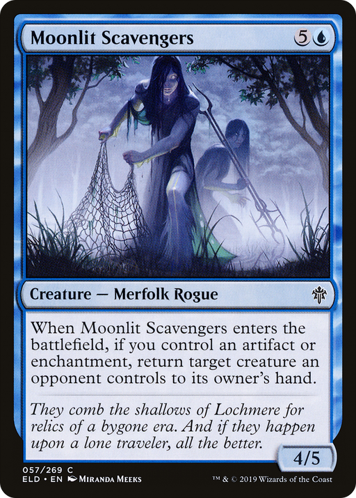 Moonlit Scavengers (ELD-057) [Throne of Eldraine] MTG Single Wizards of the Coast