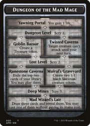 Dungeon of the Mad Mage // Tomb of Annihilation Double-Sided Token [Dungeons & Dragons: Adventures in the Forgotten Realms Tokens] MTG Single Magic: The Gathering   