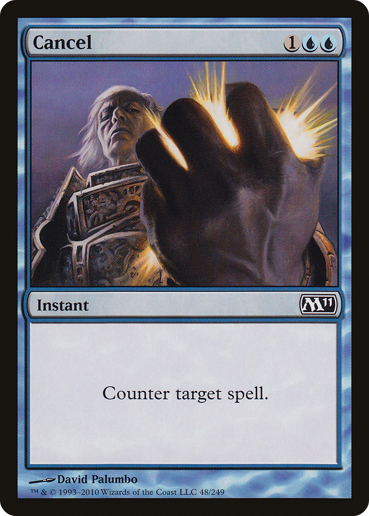 Cancel (M11-048) [Magic 2011] MTG Single Wizards of the Coast
