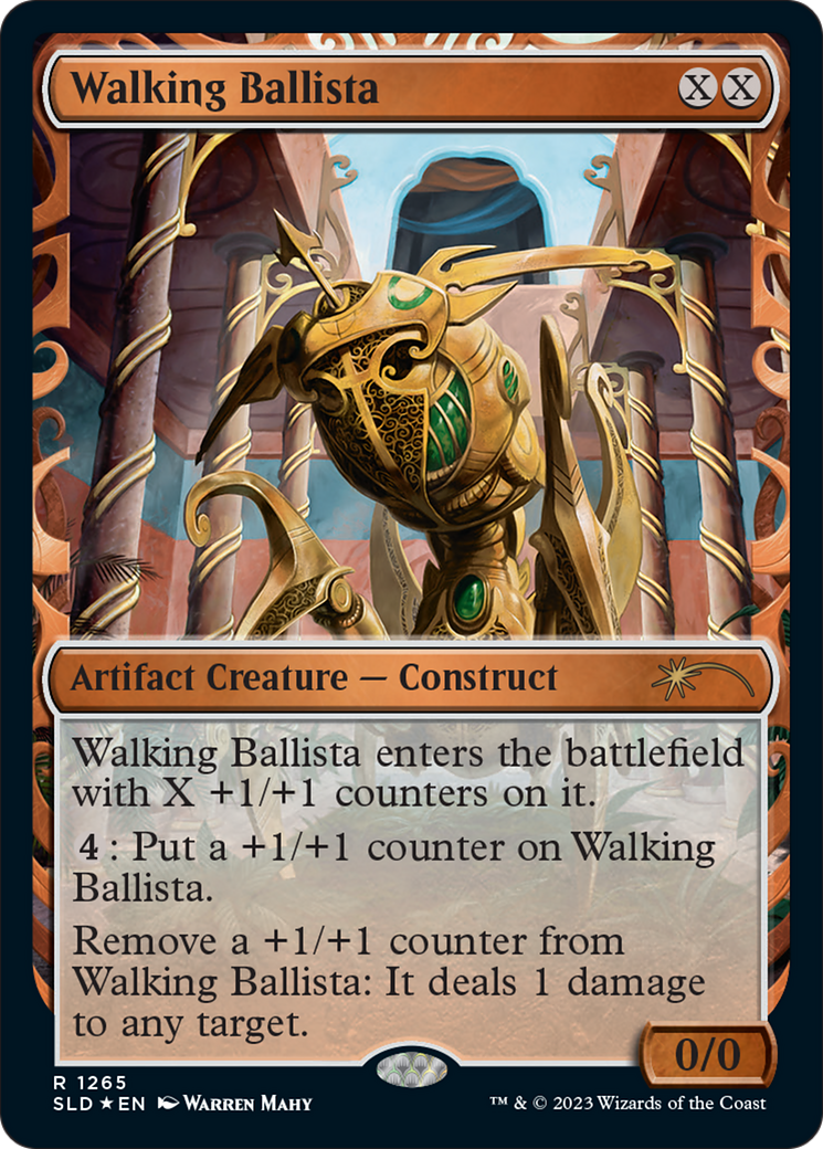 Walking Ballista (SLD-1265) [Secret Lair] Drop (Showcase) Foil MTG Single Wizards of the Coast
