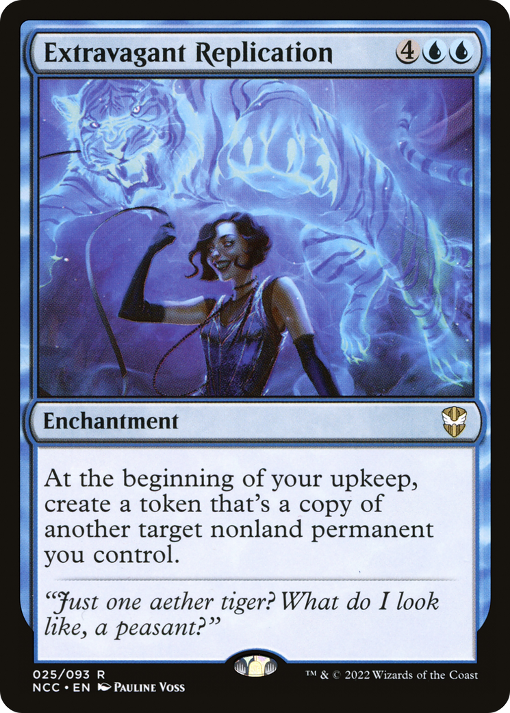 Extravagant Replication (NCC-025) [New Capenna Commander] MTG Single Wizards of the Coast