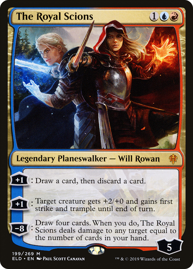 The Royal Scions (ELD-199) [Throne of Eldraine] Foil MTG Single Wizards of the Coast