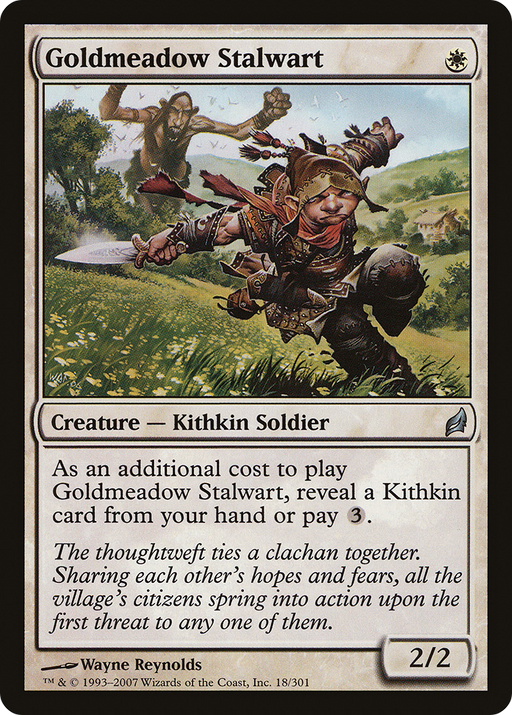 Goldmeadow Stalwart (LRW-018) [Lorwyn] MTG Single Wizards of the Coast
