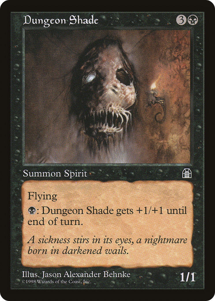 Dungeon Shade (STH-058) [Stronghold] MTG Single Wizards of the Coast