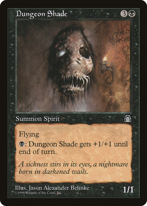 Dungeon Shade (STH-058) [Stronghold] MTG Single Wizards of the Coast