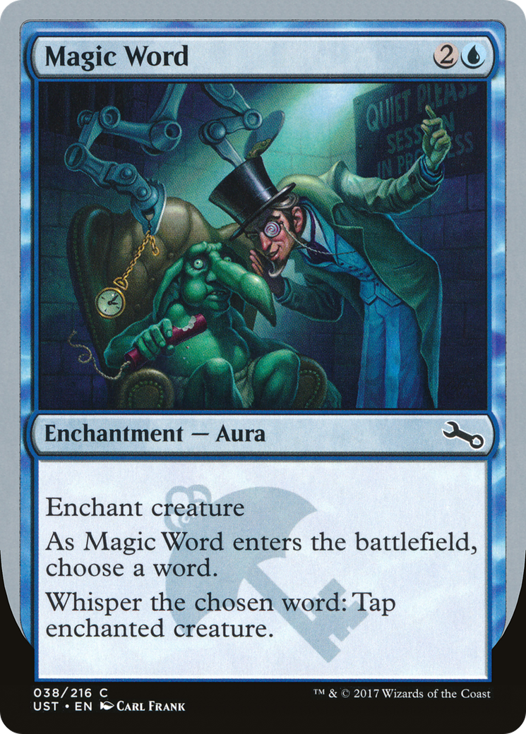 Magic Word (UST-038) [Unstable] MTG Single Wizards of the Coast