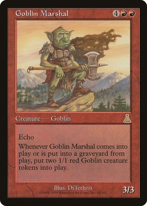 Goblin Marshal (UDS-085) [Urza's Destiny] MTG Single Wizards of the Coast