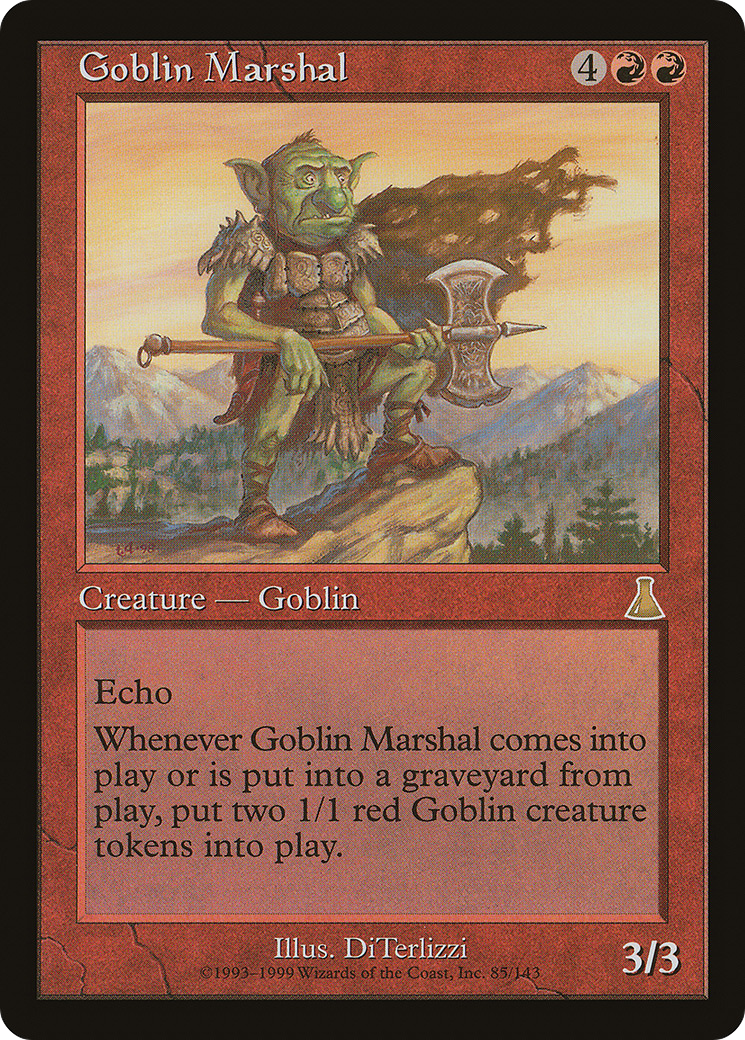 Goblin Marshal (UDS-085) [Urza's Destiny] Foil MTG Single Wizards of the Coast