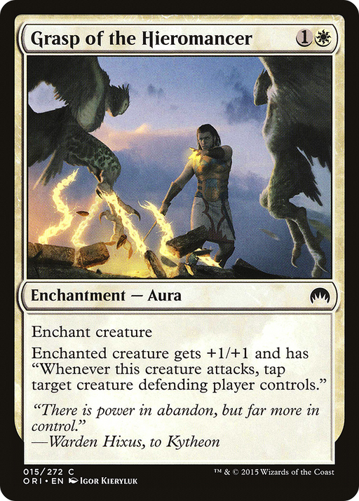 Grasp of the Hieromancer (ORI-015) [Magic Origins] MTG Single Wizards of the Coast