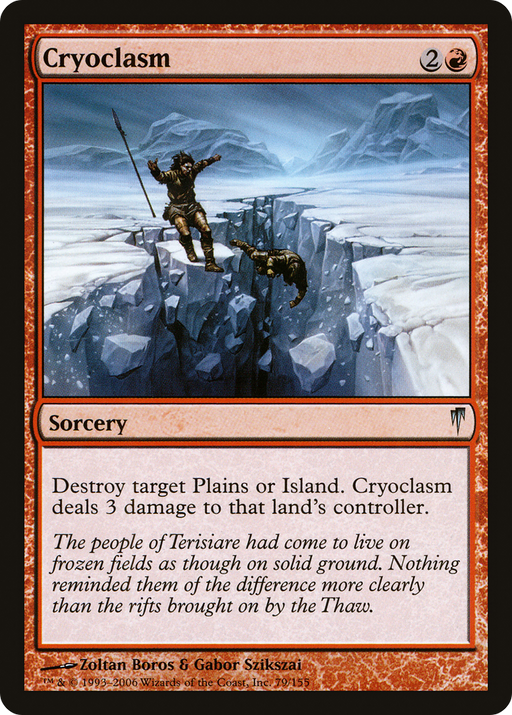 Cryoclasm (CSP-079) [Coldsnap] MTG Single Wizards of the Coast