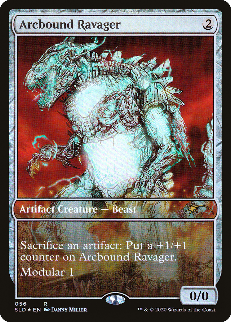 Arcbound Ravager (SLD-056) [Secret Lair] Drop Foil MTG Single Wizards of the Coast