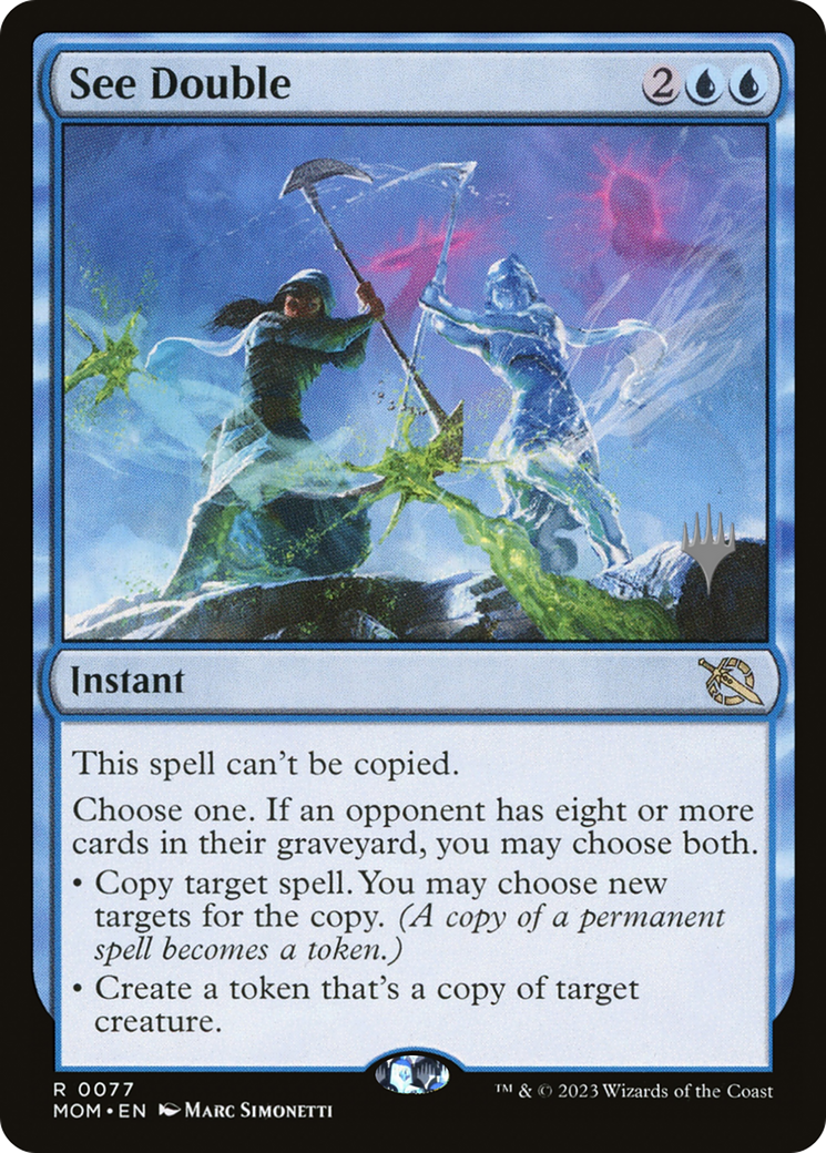 See Double (PPMOM-077) [March of the Machine Promos] Foil MTG Single Wizards of the Coast