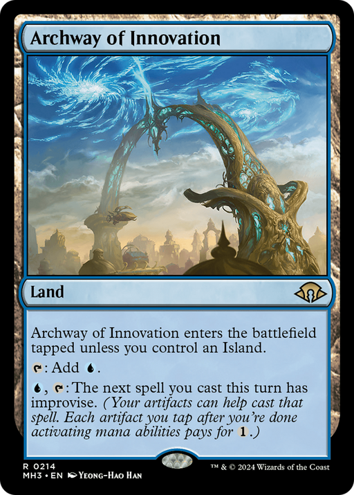 Archway of Innovation (MH3-214) [Modern Horizons 3] MTG Single Wizards of the Coast