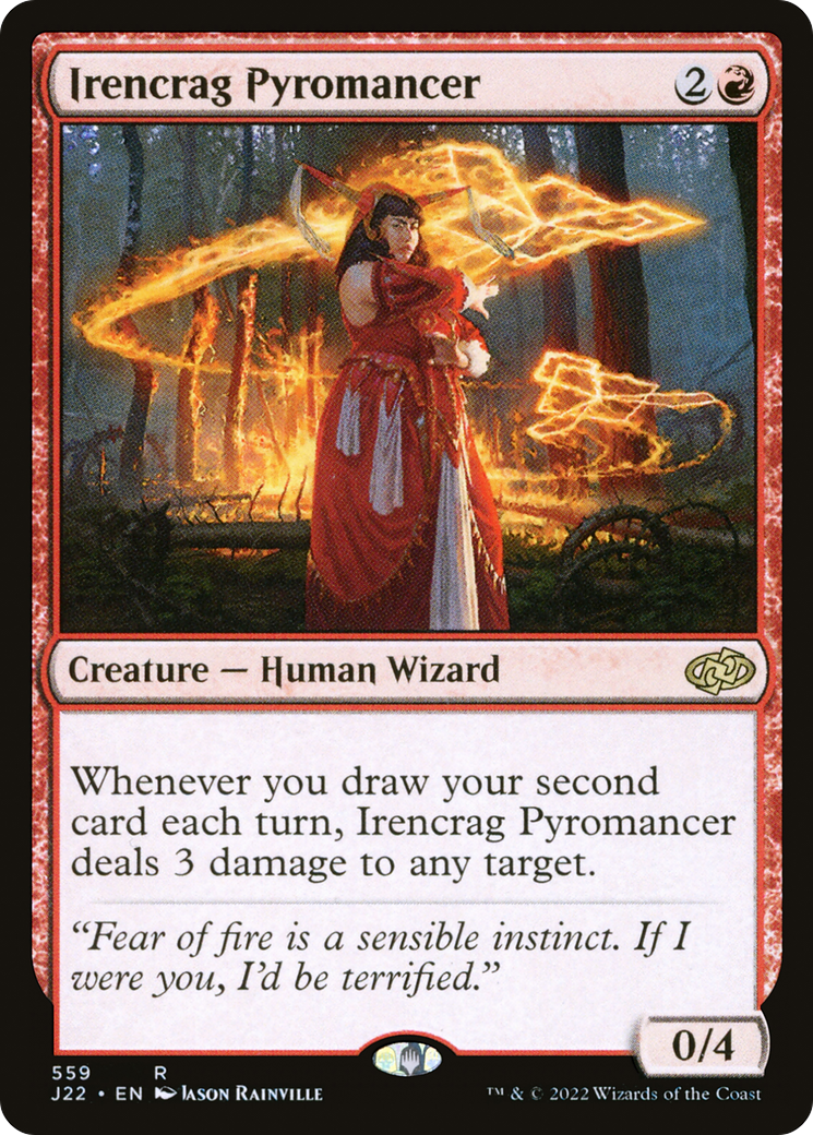 Irencrag Pyromancer (J22-559) [Jumpstart 2022] MTG Single Wizards of the Coast