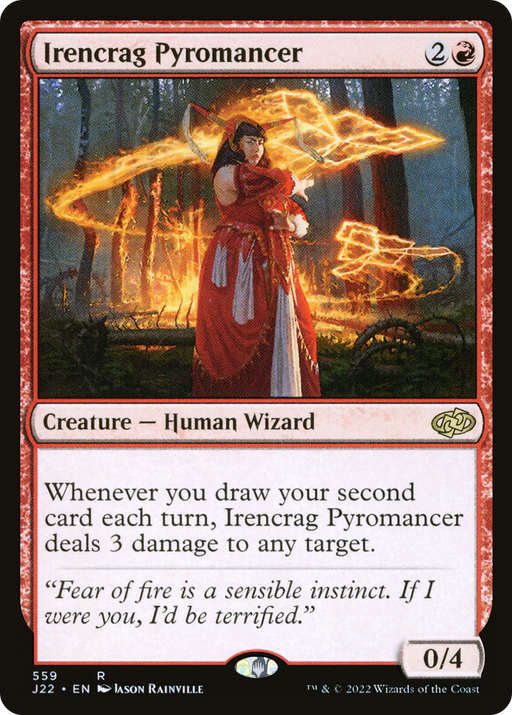 Irencrag Pyromancer (J22-559) [Jumpstart 2022] MTG Single Wizards of the Coast