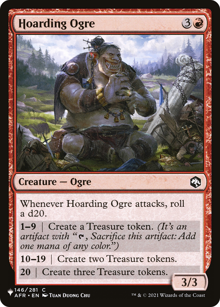 Hoarding Ogre (LIST-AFR-146) [Mystery Booster] The List MTG Single Wizards of the Coast