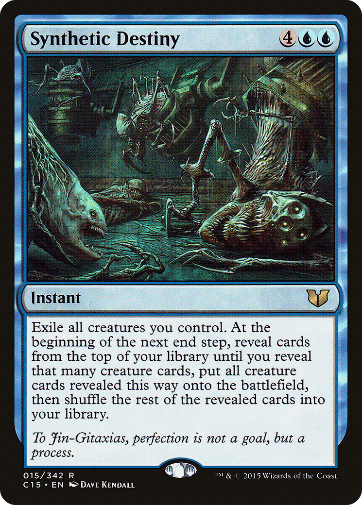 Synthetic Destiny (C15-015) [Commander 2015] MTG Single Wizards of the Coast