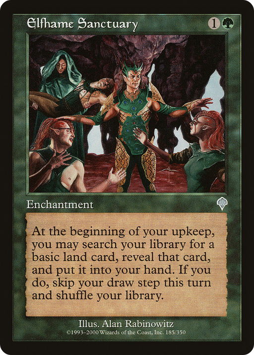 Elfhame Sanctuary (INV-185) [Invasion] MTG Single Wizards of the Coast