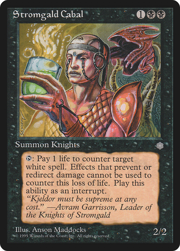 Stromgald Cabal (ICE-166) [Ice Age] MTG Single Wizards of the Coast