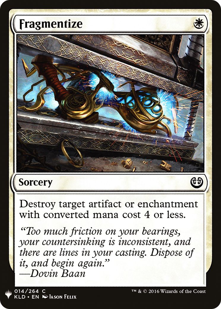 Fragmentize (LIST-014) [Mystery Booster] The List MTG Single Wizards of the Coast