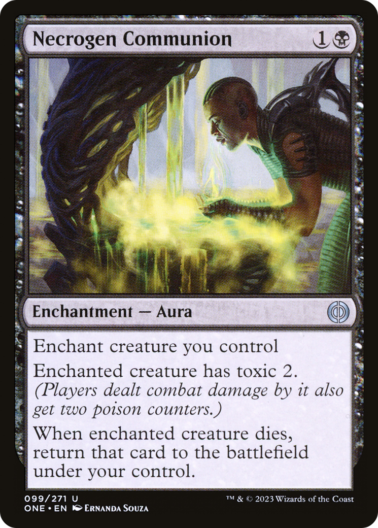 Necrogen Communion (ONE-099) [Phyrexia: All Will Be One] MTG Single Wizards of the Coast