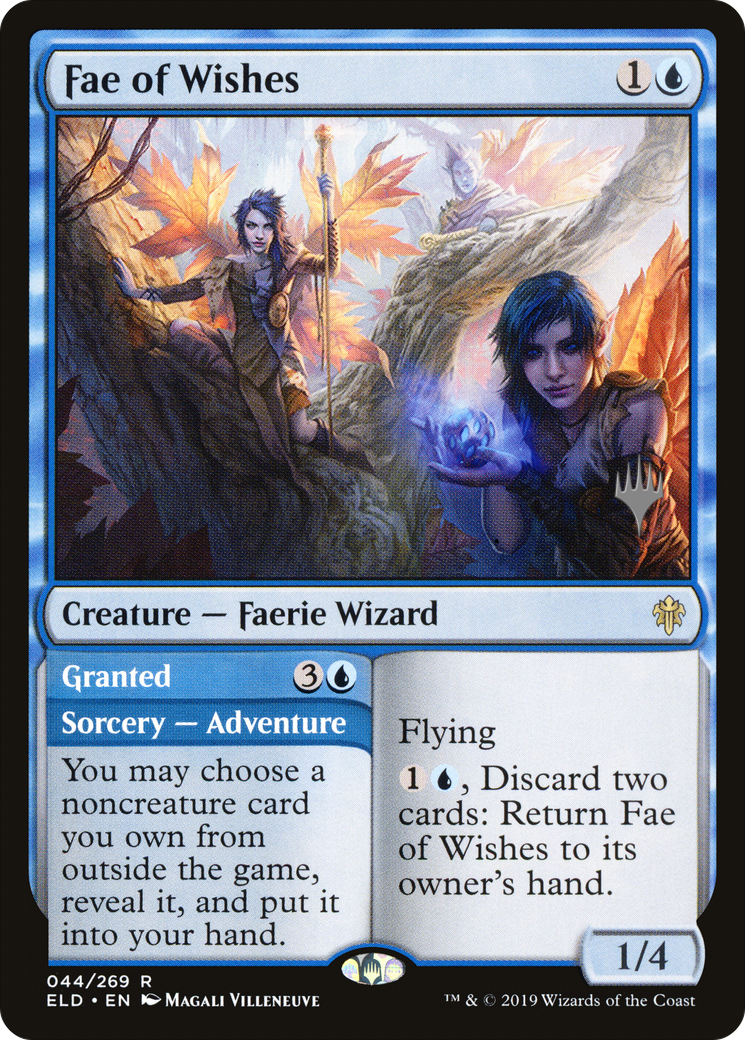 Fae of Wishes (PPELD-044) [Throne of Eldraine Promos] MTG Single Wizards of the Coast