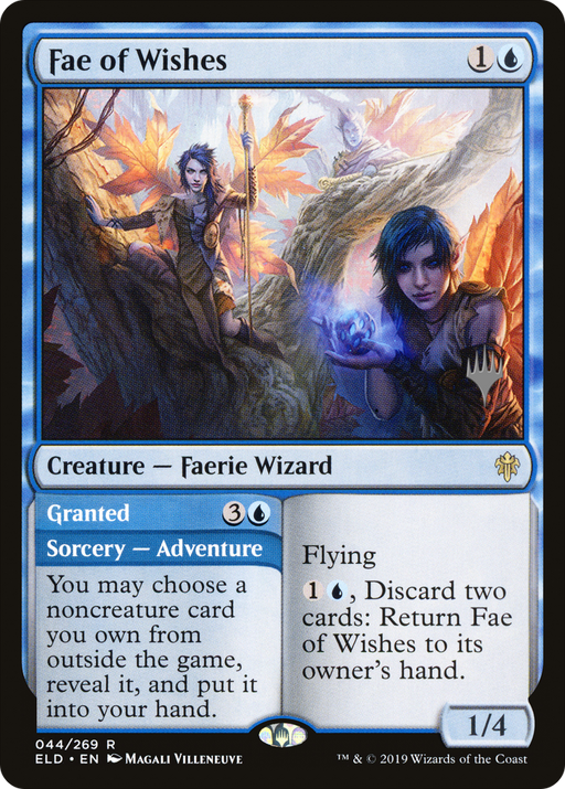 Fae of Wishes (PPELD-044) [Throne of Eldraine Promos] MTG Single Wizards of the Coast